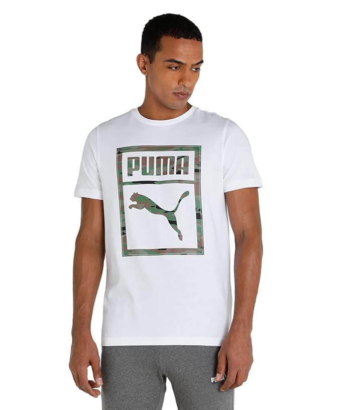 Puma Men’s Printed Slim Fit T-Shirt